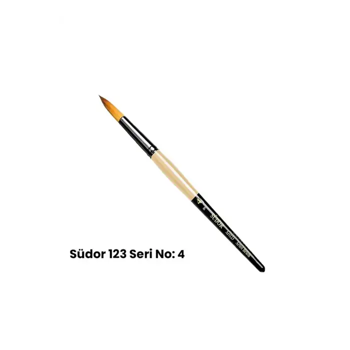 SÜDOR SF123 SENTETİK KIZIL S FIRÇA NO : 4