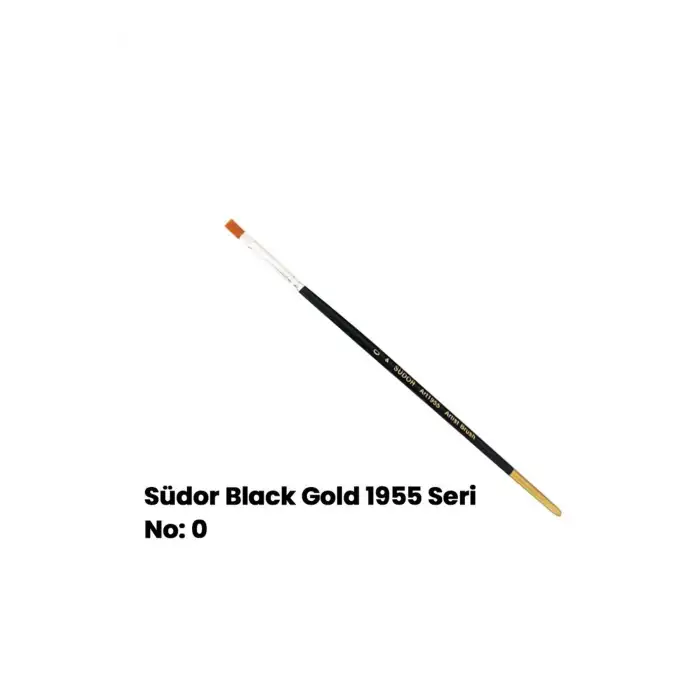 SÜDOR SF1955 BLACK GOLD DÜZ FIRÇA NO : 0