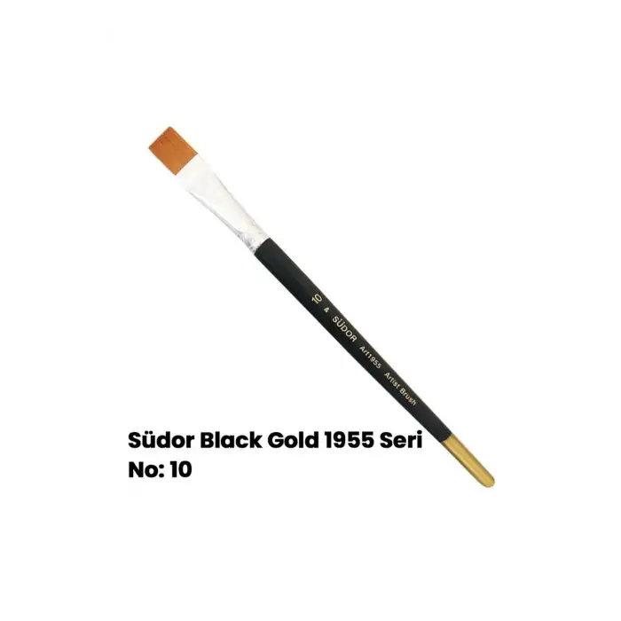 SÜDOR SF1955 BLACK GOLD DÜZ FIRÇA NO : 10