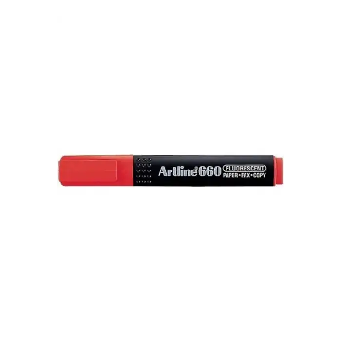 Artline 660 Highlighter Fluoro.red