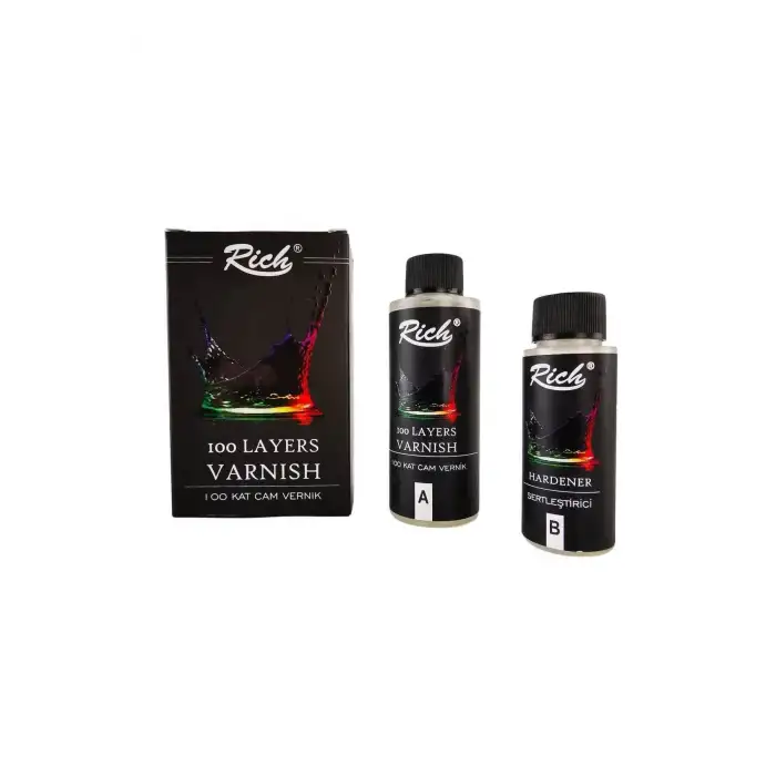 RİCH 100 KAT CAM VERNİK 120 CC+60 CC SERTLEŞTİRİCİ