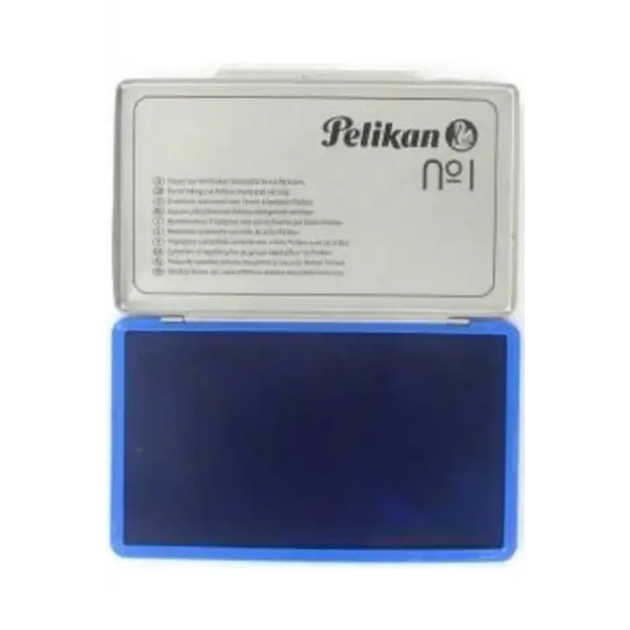 Pelikan Istampa No:1 9X16 Metal Mavi 331124