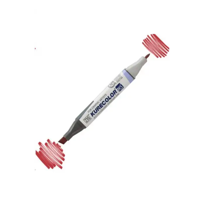 Zig Kurecolor Kc-3000 285 Twin S Marker Kalem Blood Red