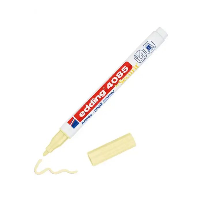 Edding (E-4085) Cam Kalemi Pastel Sari