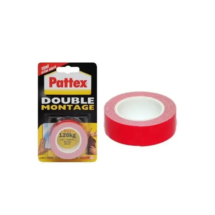 PATTEX  EXTRA DOUBLE MONTAGE BANDI (120kg)