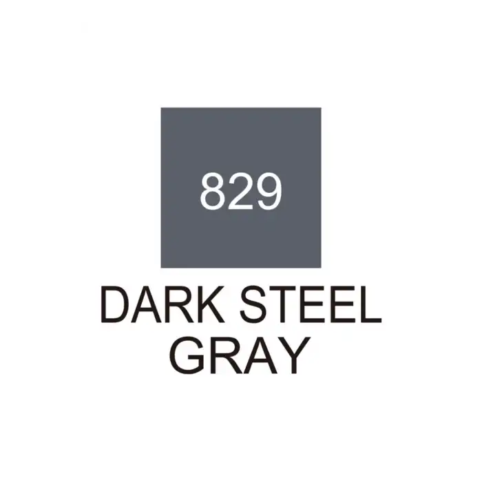 Zig Kurecolor Kc-3000 829  Twin S Marker Kalem Gray