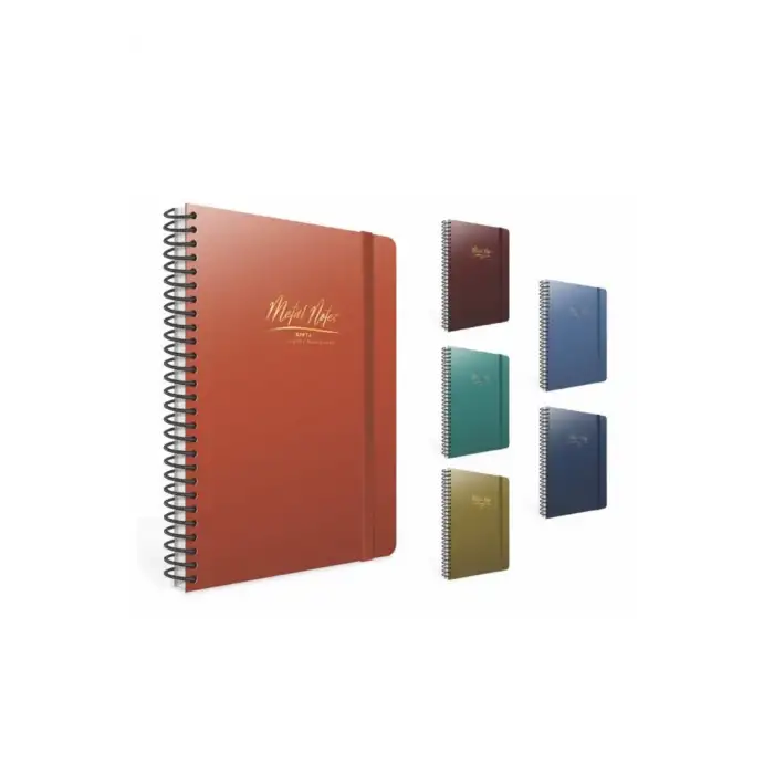 GIPTA METAL NOTES SP.PP.KPK.DEF.A4 80YP ÇİZGİLİ