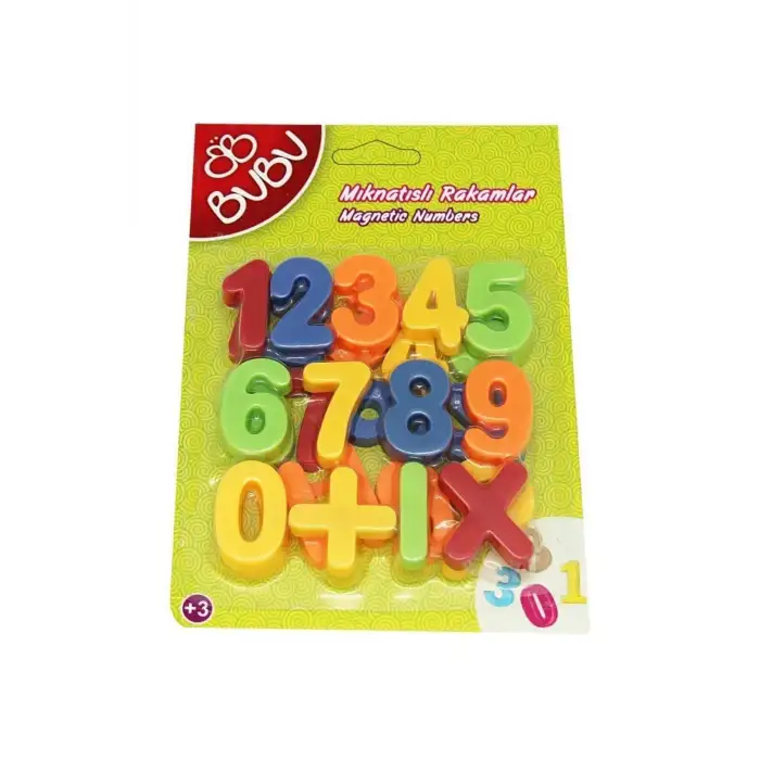 BUBU MIKNATISLI RAKAM 25 PARÇA