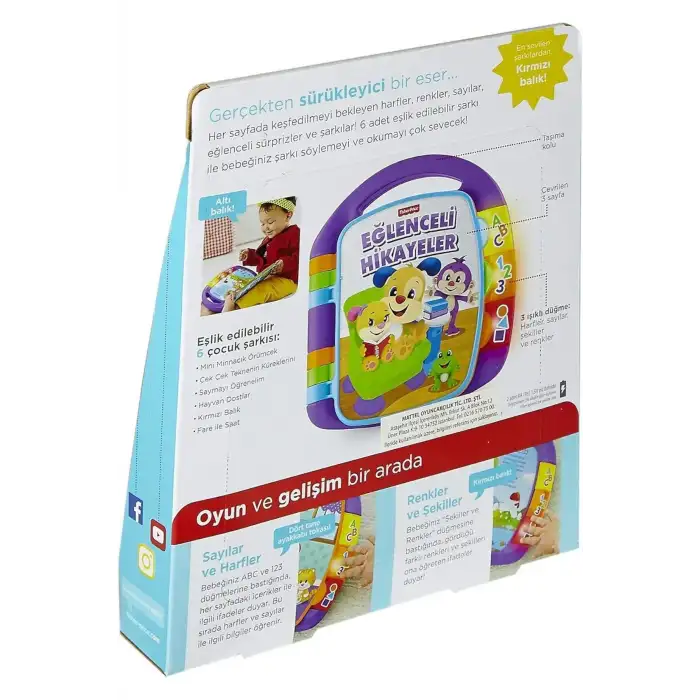 FISHER PRICE LnL EĞİTİCİ HİKAYE KİTABI (TR)