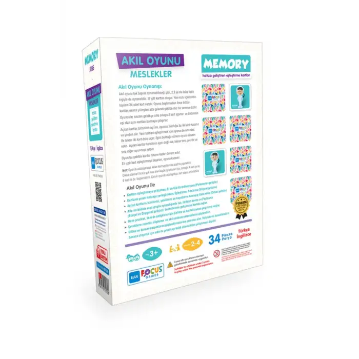 Akil Oyunu, Memory - Meslekler