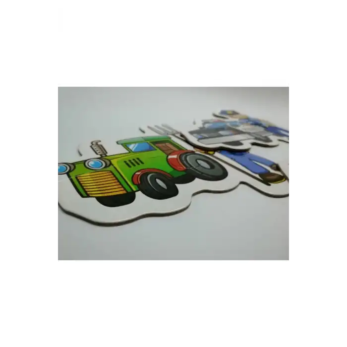 Blue Focus Puzzle Baby Round  Meslekler