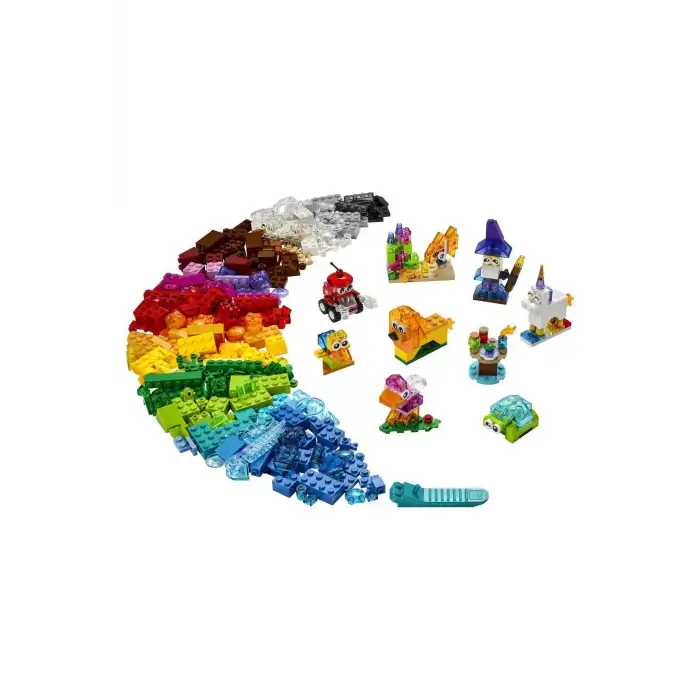 LEGO TRANSPARENT BRICKS