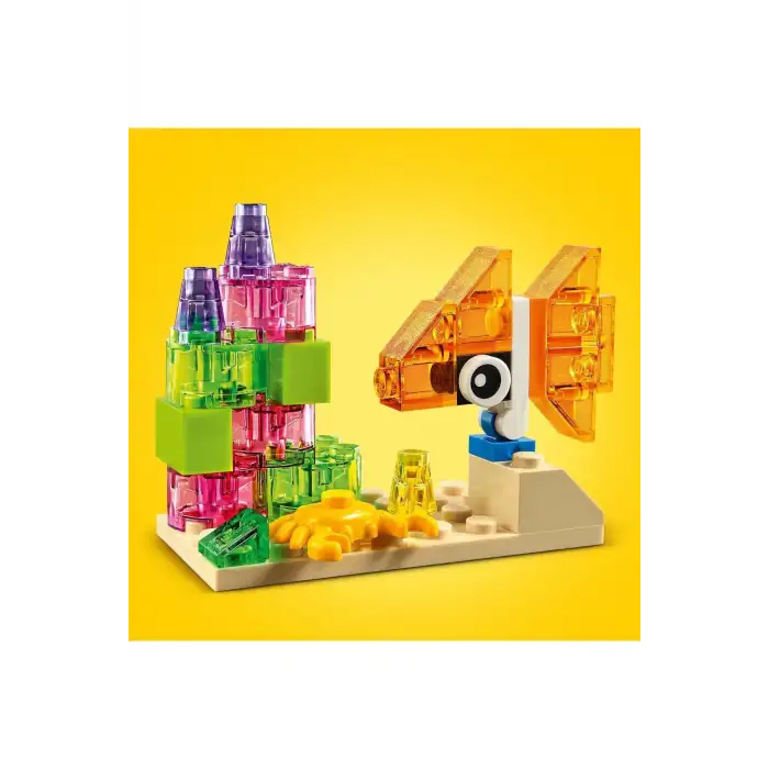 LEGO TRANSPARENT BRICKS