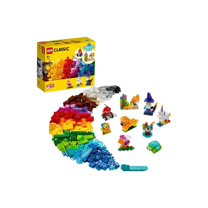 LEGO TRANSPARENT BRICKS