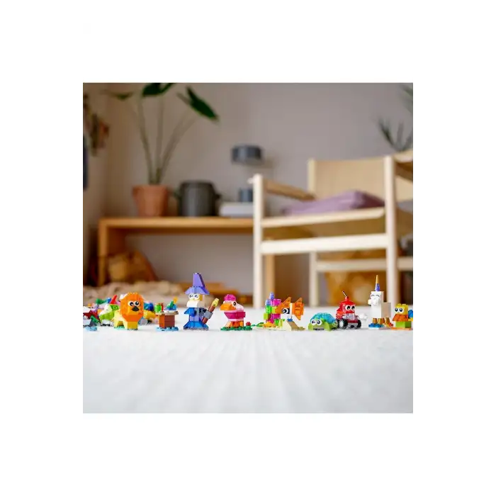 LEGO TRANSPARENT BRICKS