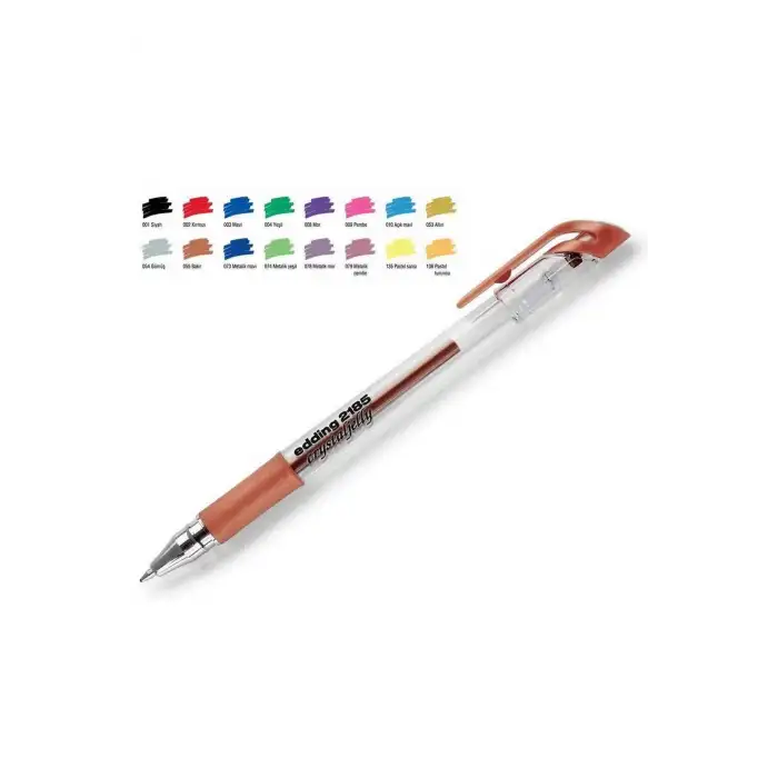 Edding 2185 Jel Mürekkepli Kalem Bakir