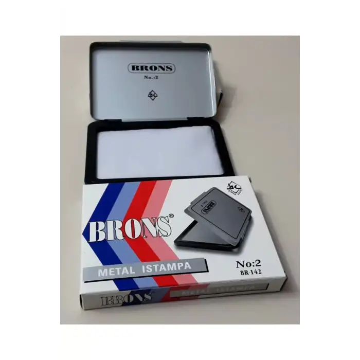 BRONS ISTAMPA NO:2 METAL 8X11 BR-142