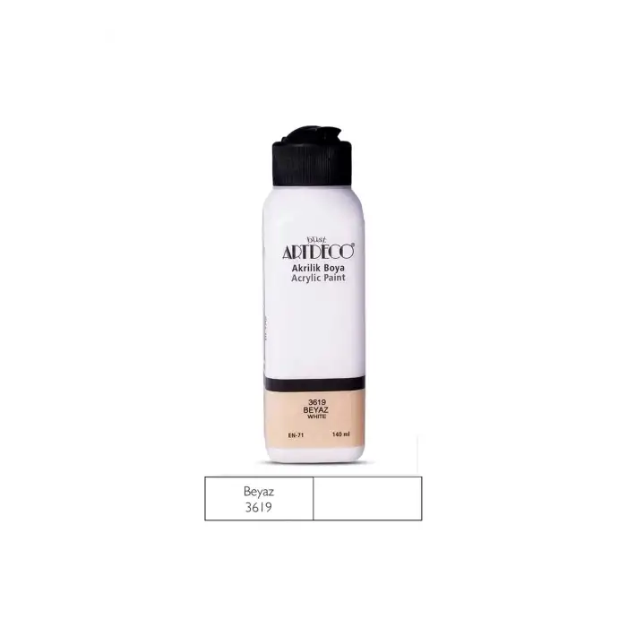 Artdeco Akrilik Boya 140 Ml. Beyaz