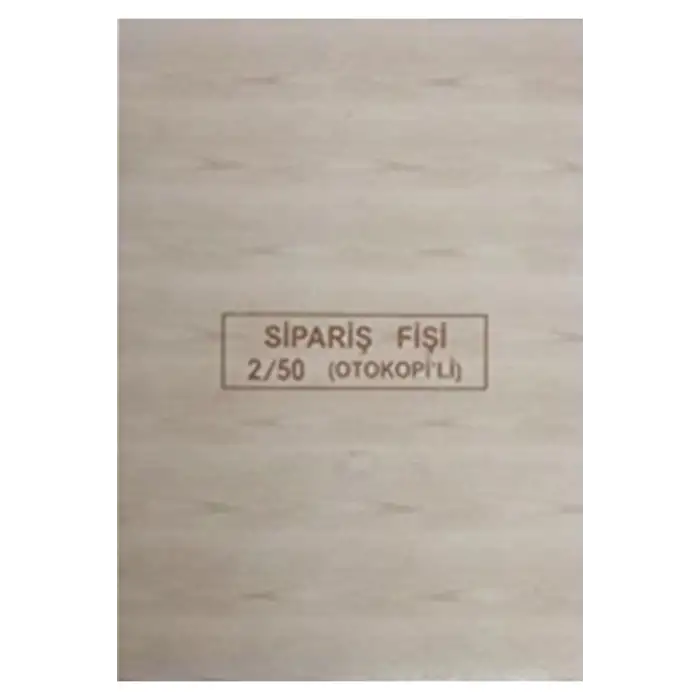 Dilman Sipariş Fişi 2/50 Otokopili