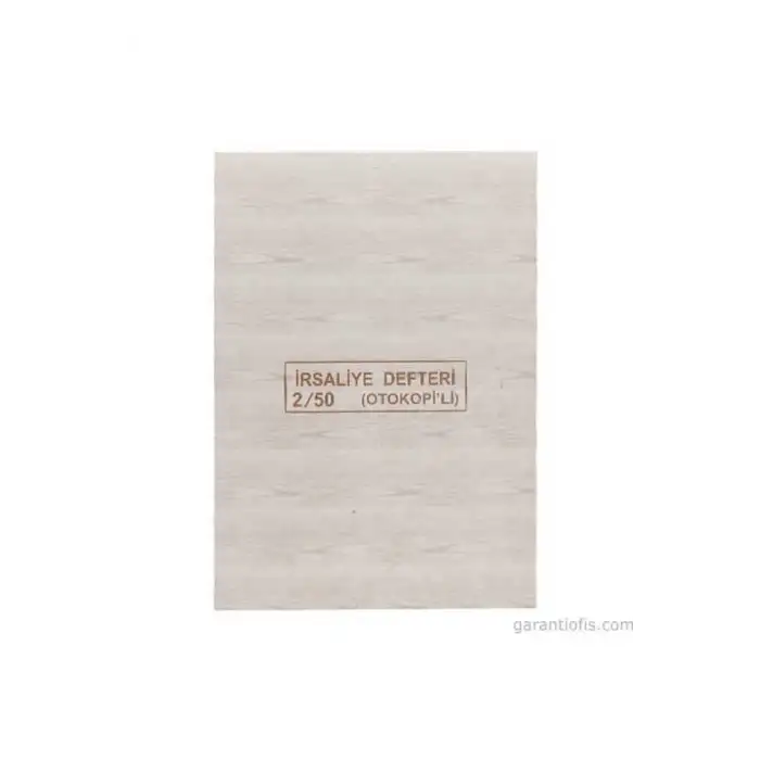 Dilman Irsaliye Defteri 2/50 Otokopili