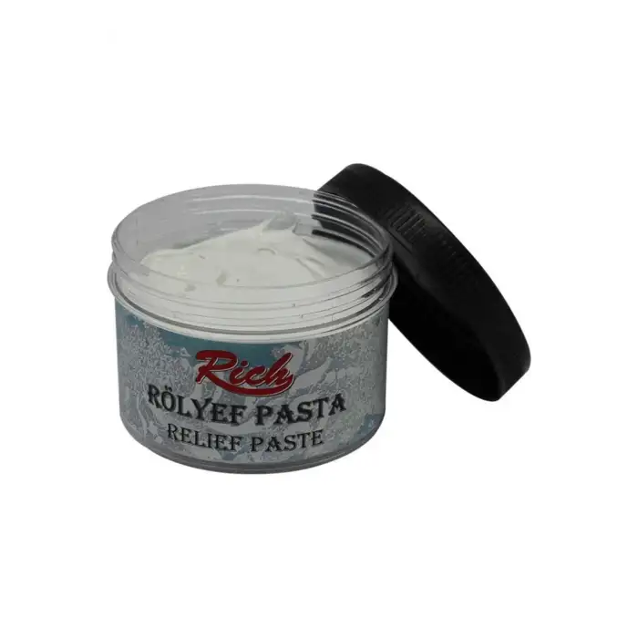 RİCH RÖLYEF PASTA 250CC 350GR BEYAZ