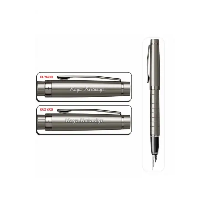 SCRIKSS 38 DOLMAKALEM KARBON GRİ LÜKS KUTUDA