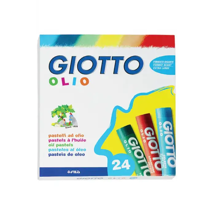 Giotto Olio Yağli Pastel (Silindir) 24Lü