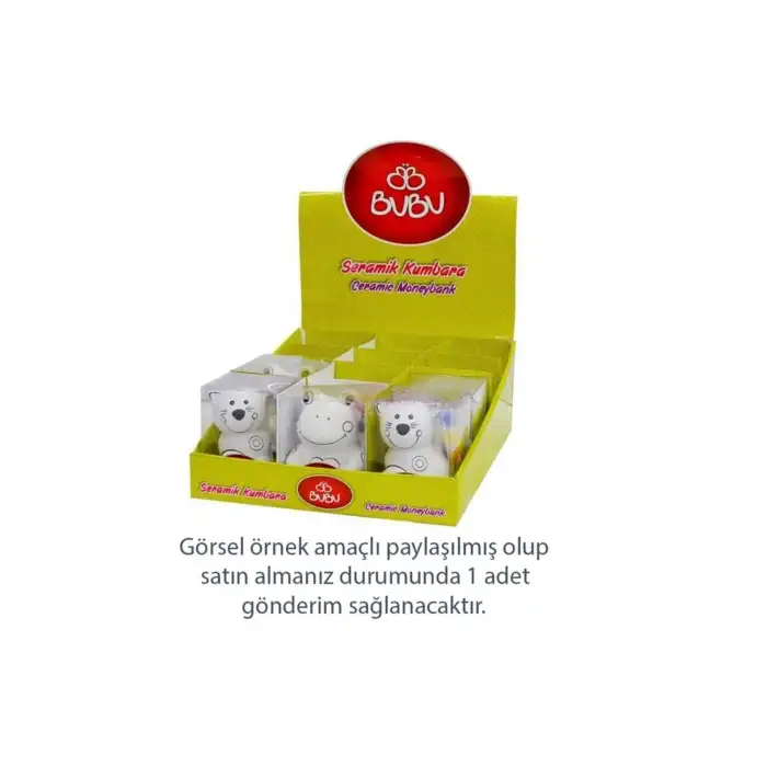 Bu-Bu Seramik Kumbara Hayvanlar Sbs001