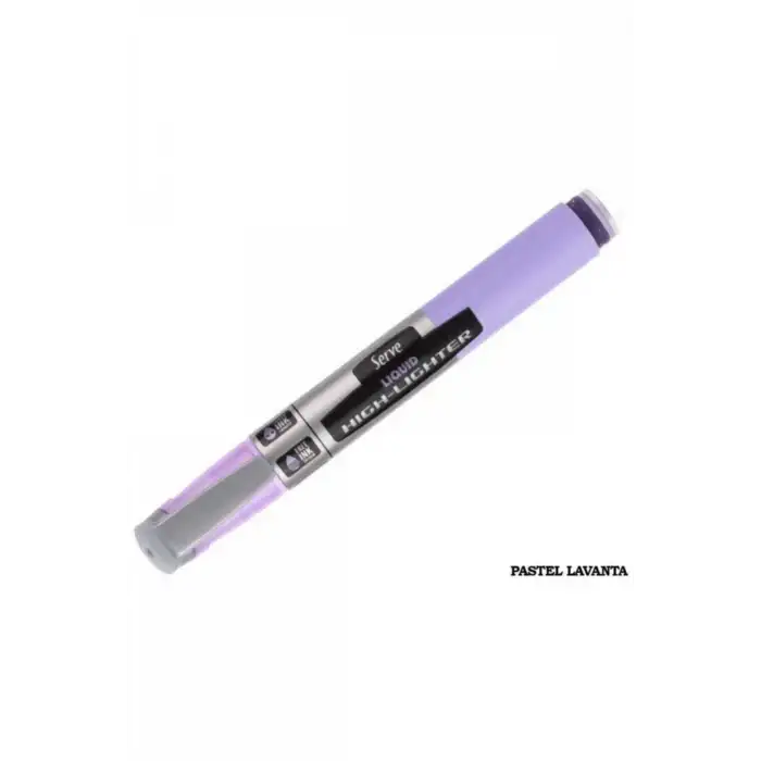SERVE LIKIT FOSFORLU KALEM PASTEL LAVANTA