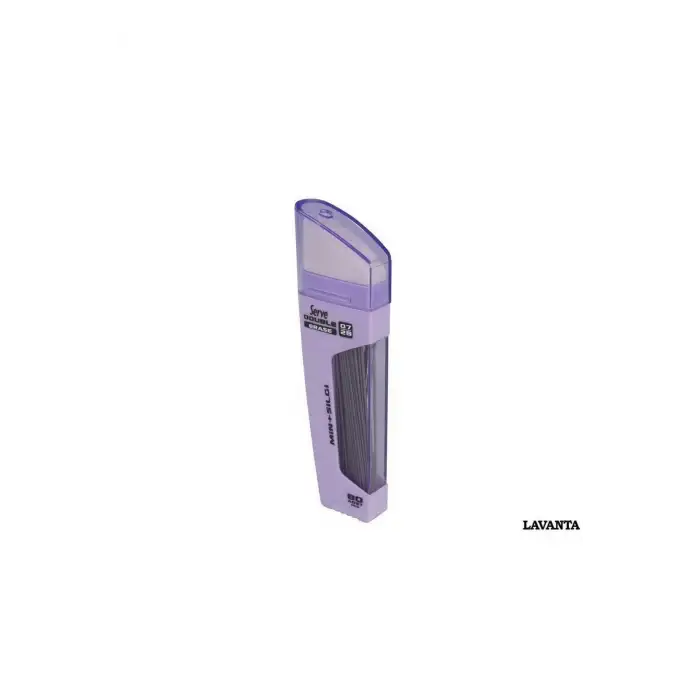 SERVE DOUBLE 80Lİ MİN+ SİLGİ 2B 0.7 P150301MO MOR