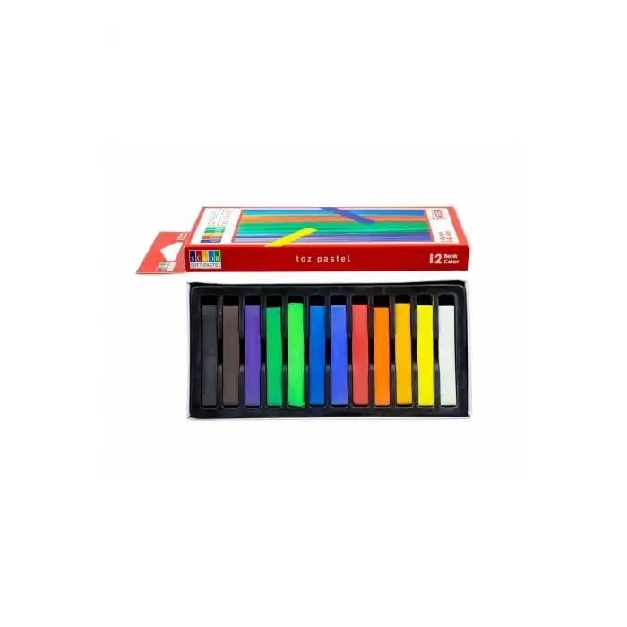SÜDOR BS97 TOZ PASTEL BOYA 12Lİ