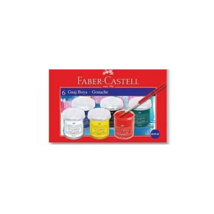 Faber Castell Redline Guaj Boya 6 Renk