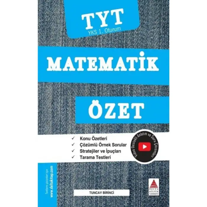 DELTA KÜLTÜR YKS TYT 1.OTURUM MATEMATİK ÖZET
