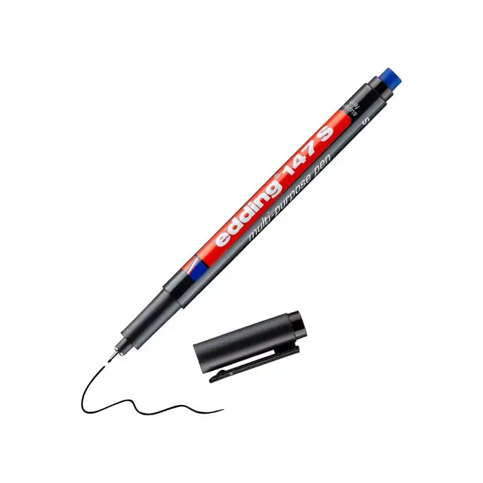 Edding Silgili Asetat Kalemi Ed14701 Siyah (S)