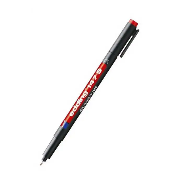 Edding Silgili Asetat Kalemi Ed14702 Kirmizi (S)