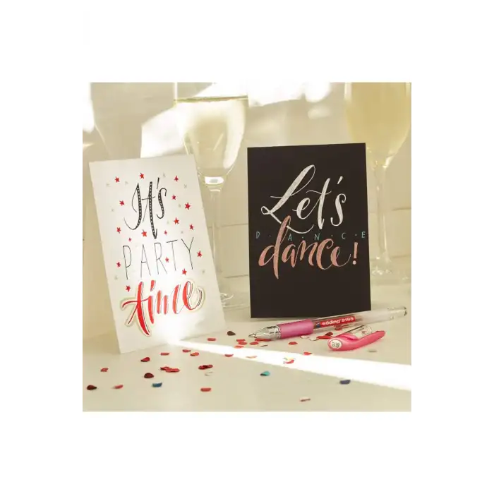 Edding 2185 Jel Mürekkepli Kalem Altin