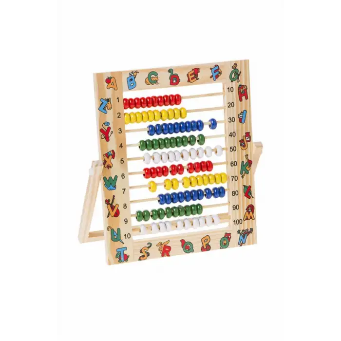 BU-BU DESENLİ AHŞAP ABAKÜS