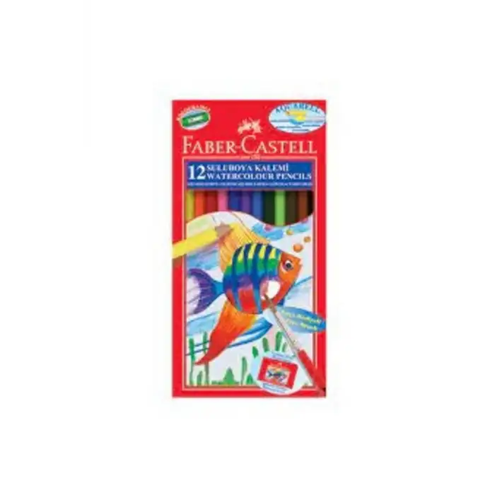 Faber Castell Redline Aquarell Kuru Boya  12 Renk
