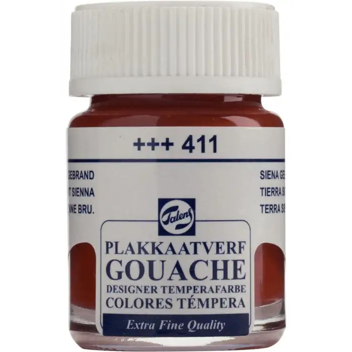 TALENS GUAJ BOYA KAHVE 16 ML  (411)