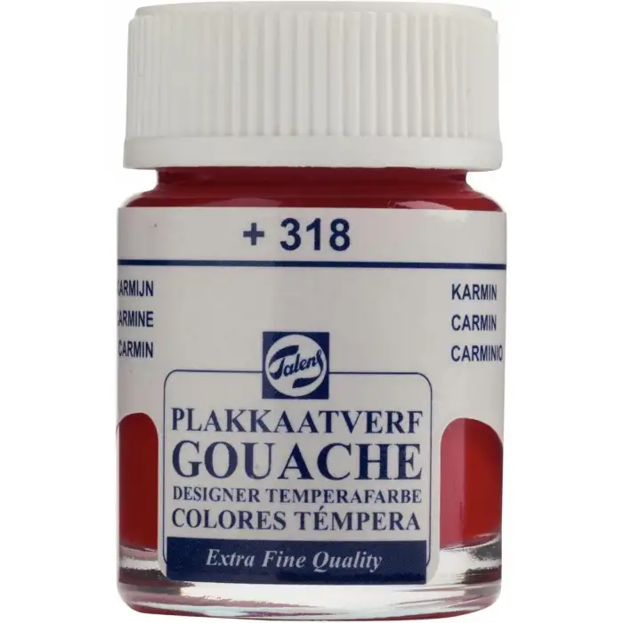 TALENS GUAJ BOYA KOYU KIRMIZI 16 ML  (318)