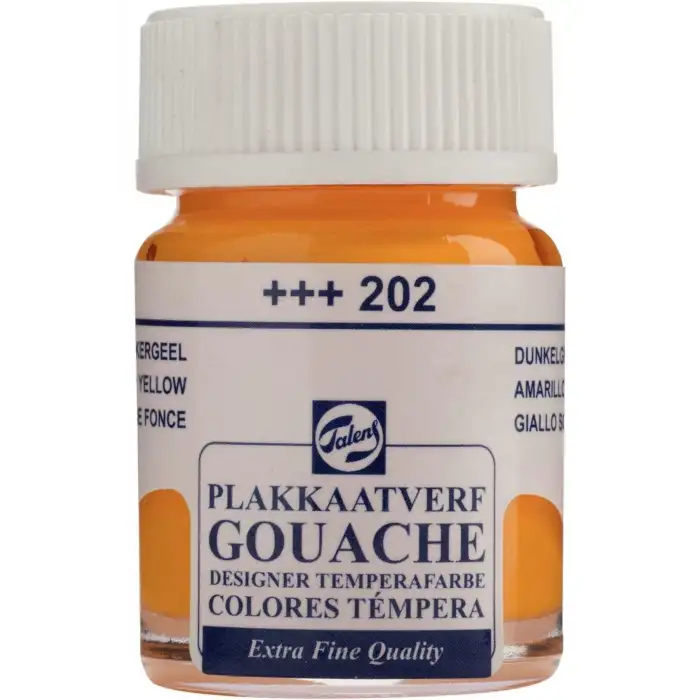 TALENS GUAJ BOYA KOYU SARI 16 ML  (202)