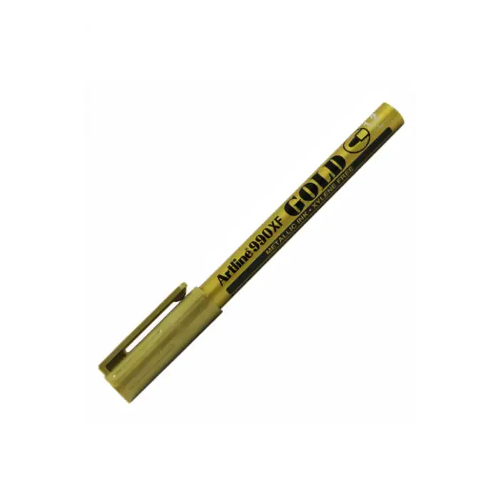 Artline 990Xf Metalik Marker Gold