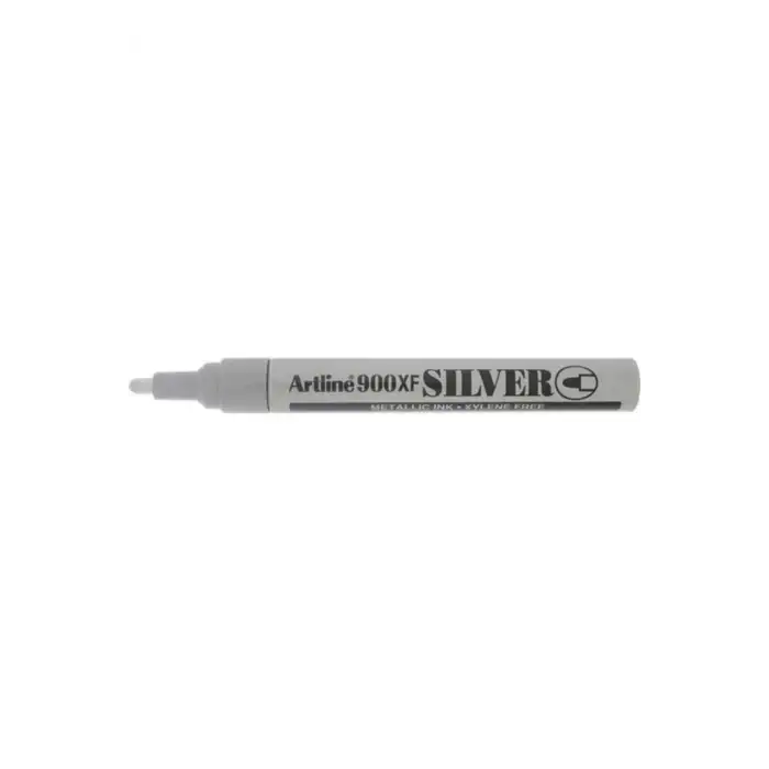 Artline 900Xf Metalik Marker Silver