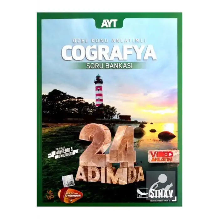 SINAV AYT 24 ADIMDA COĞRAFYA ÖZEL SORU BANKASI