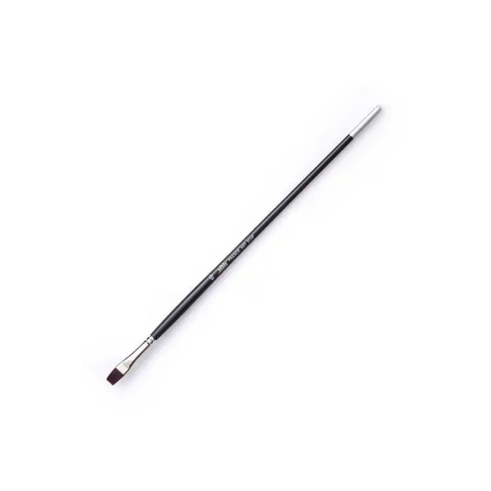 PEBEO 200F/10 SENTETİK UÇ SAP YAĞLI AKRİLİK FIRÇA SİYAH NO:10