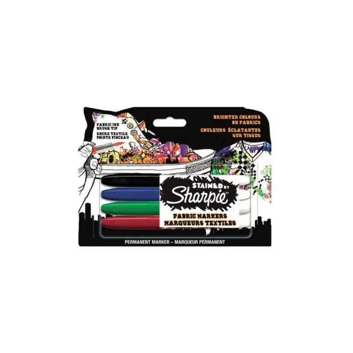 Sharpie Set Tekstil Kalemi Stained 4 Lü S0962141