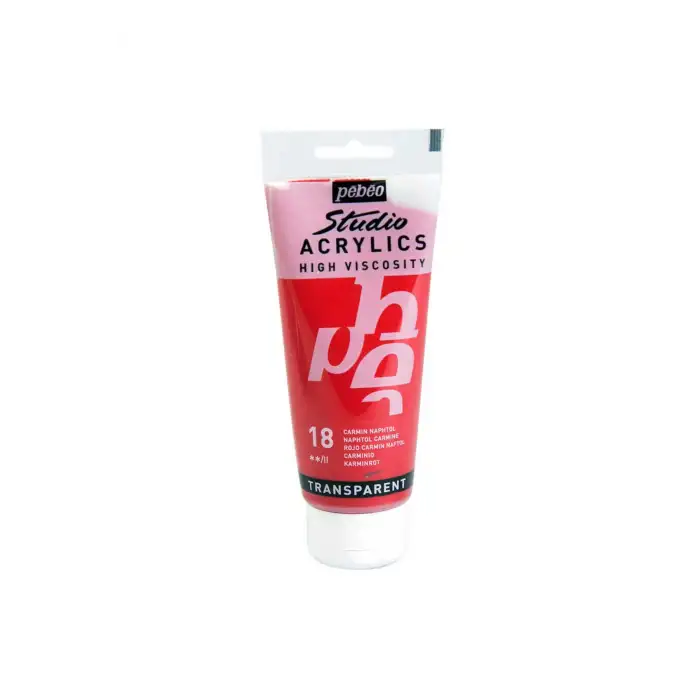 PEBEO STUDIO AKRİLİK BOYA 100 ML NAPHTOLCARMİNE