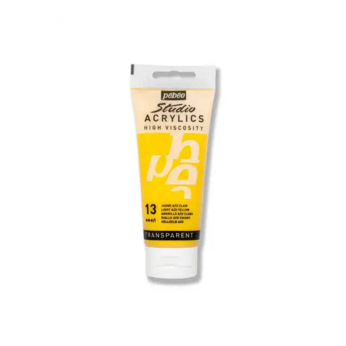 PEBEO 831-13 STUDIO AKRİLİK BOYA 100 ML LİGHT AZO YELLOW
