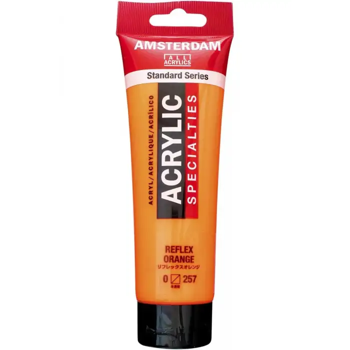 AMS AKRİLİK BOYA 120ML. REFLEX ORANGE