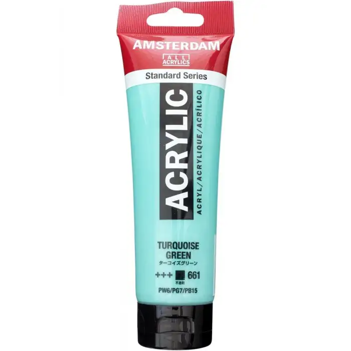AMS AKRİLİK BOYA 120ML. TURQUOISE GRN.